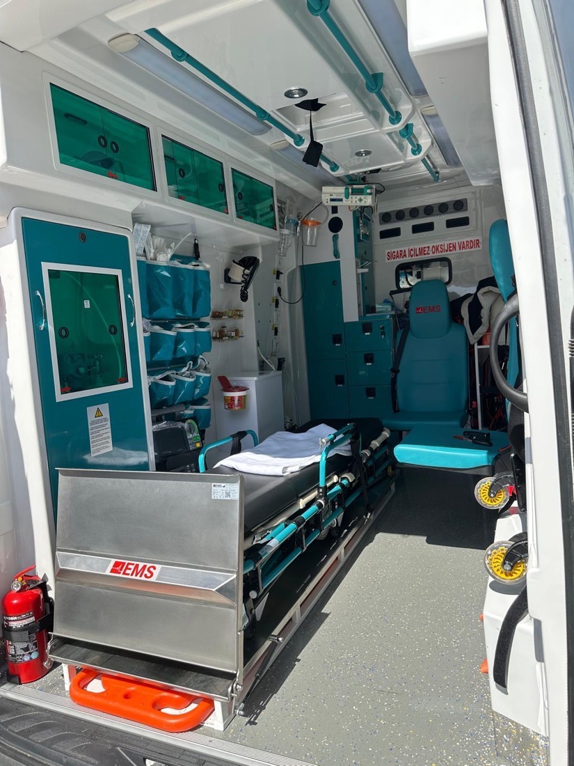 Ambulans iç donanımı